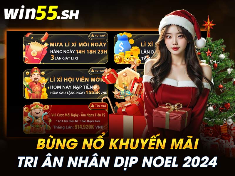 Khuyến mãi tri ân khách hàng nhân dịp lễ "Noel"
